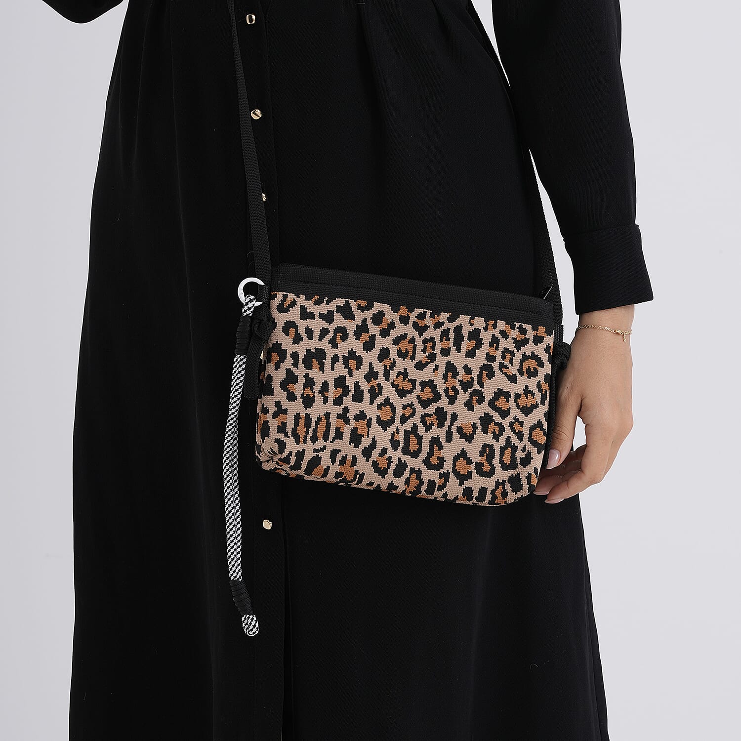 Designer-Inspired Leopard Print Crossbody Bag V32360826 4
