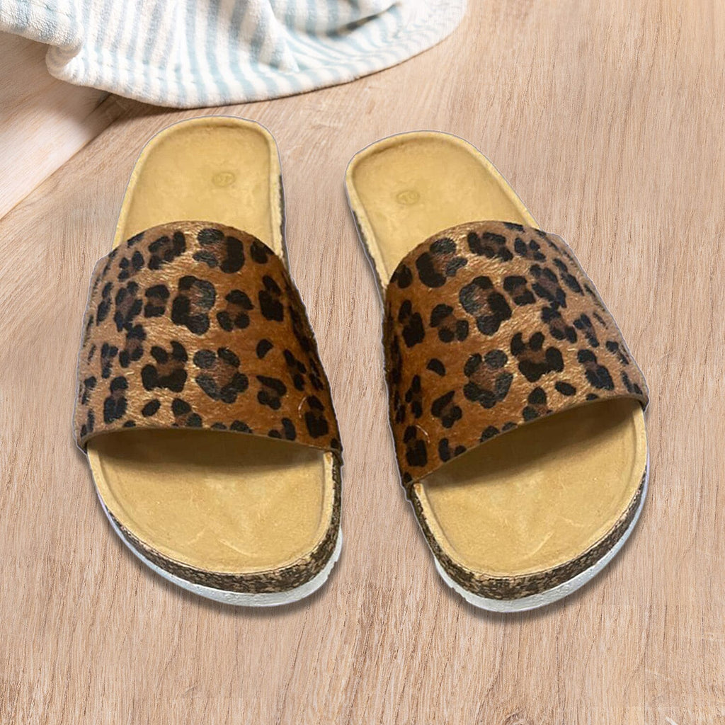 Leopard Print Slider (Size 3)