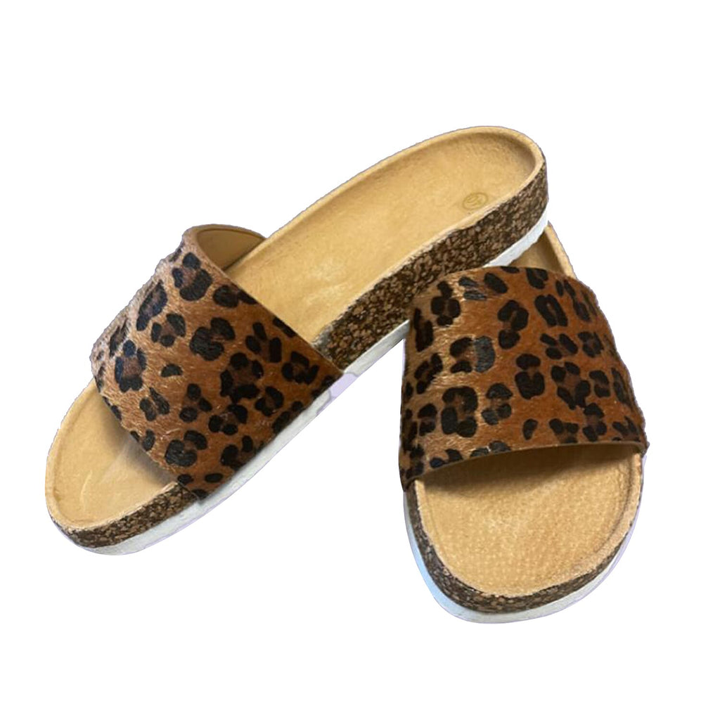 Leopard Print Slider (Size 3)