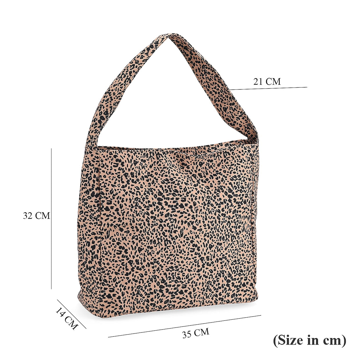 Leopard Print Tote Bag - Brown 7995141 7
