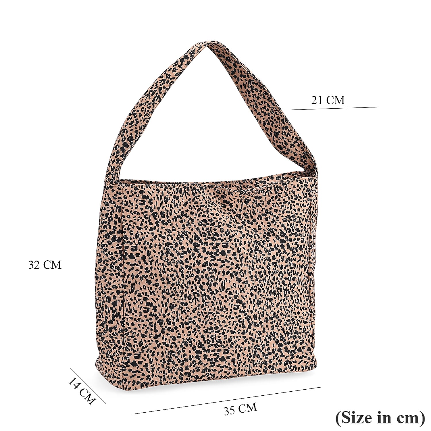 Leopard Print Tote Bag - Brown 7995141 7