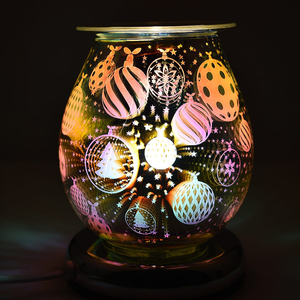 Lesser - Pavey 3D Silver Bauble Aroma Lamp (Size 12x12x17 Cm) - Multi