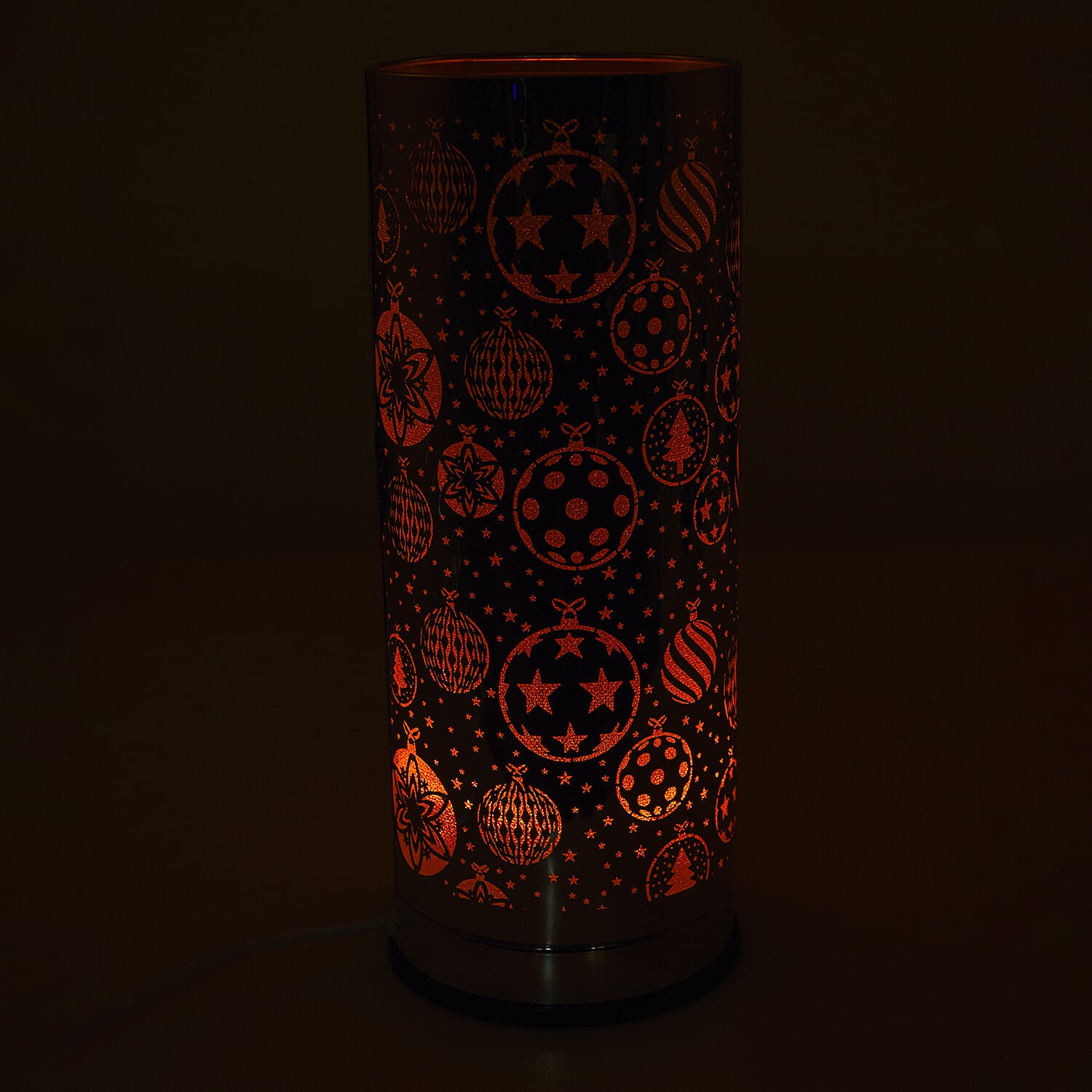 Lesser &amp; Pavey Xmas Baubles LED Aroma Lamp (Size 26x11x11 Cm) - Silver 7261815 3