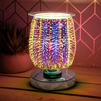 Lesser and Pavey Desire Mystic Colour Aroma Lamp Diffuser - Fireworks Pattern