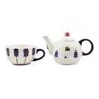 Lesser and Pavey - Lavender & Bees Tea for One-Cup 250ml, Teaport 450ml - Purple