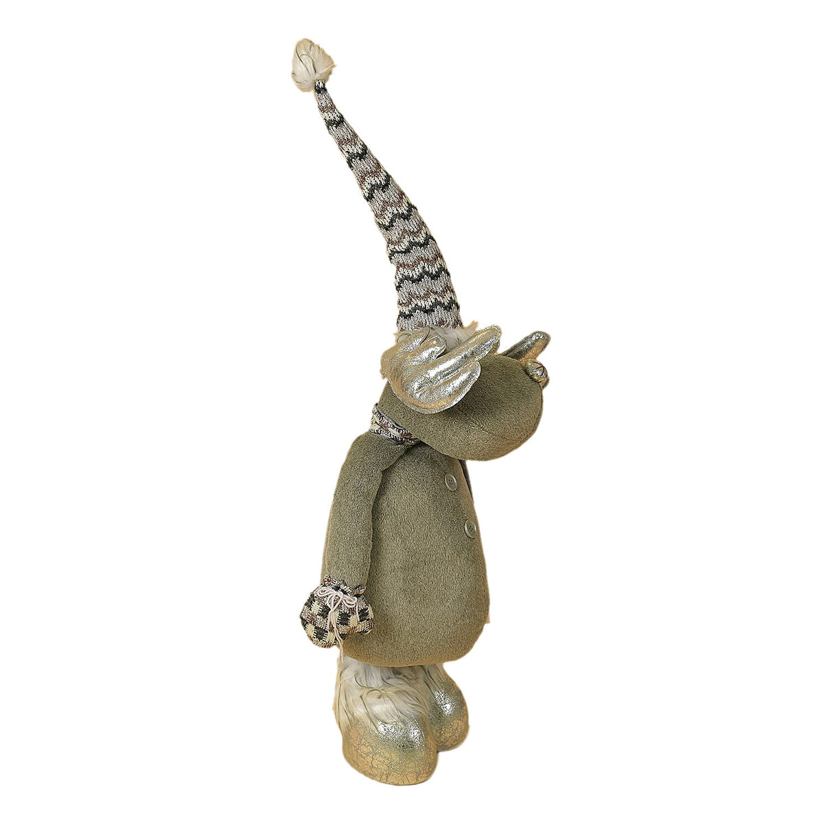 Lesser and Pavey Plush Reindeer with Telescopic Legs - Grey 6850084 1