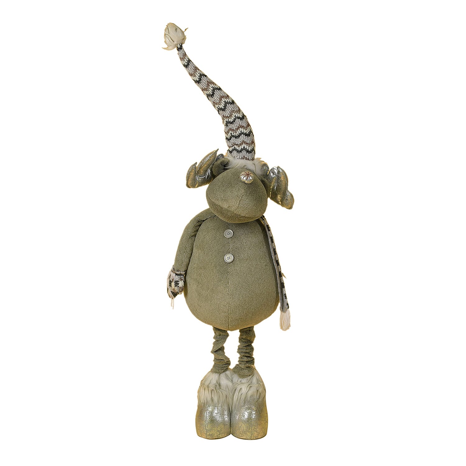 Lesser and Pavey Plush Reindeer with Telescopic Legs - Grey 6850084 3