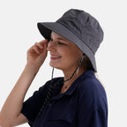 Lifestyle Foldable Sun Hat (58cm) - Dark Grey