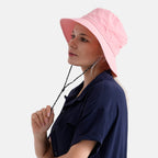 Lifestyle Foldable Sun Hat (58cm) - Peach Pink