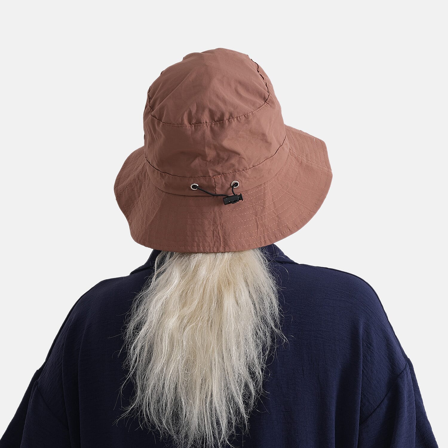 Lifestyle Foldable Sun Hat (58cm) - Terracotta V32515865 3