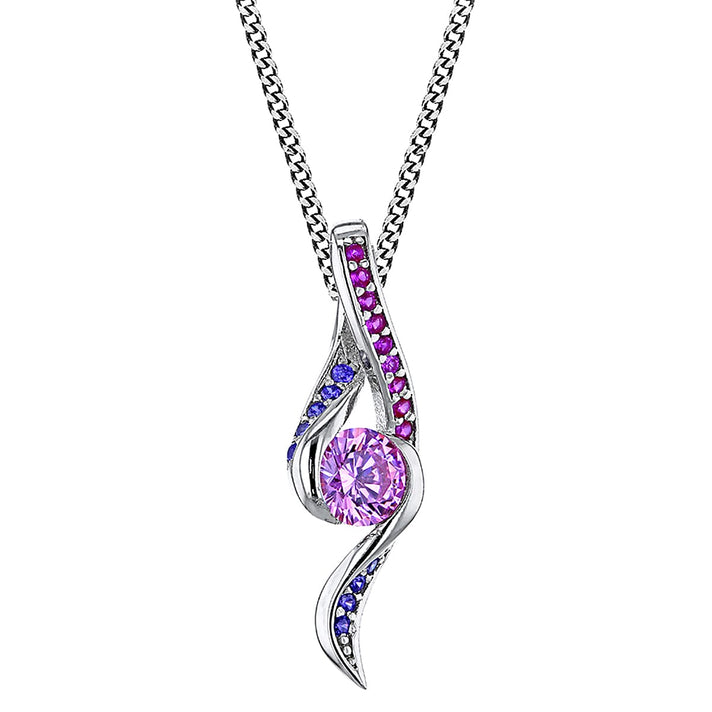 Sterling Silver Desinger Pendant in Multi Colour 7754602 1