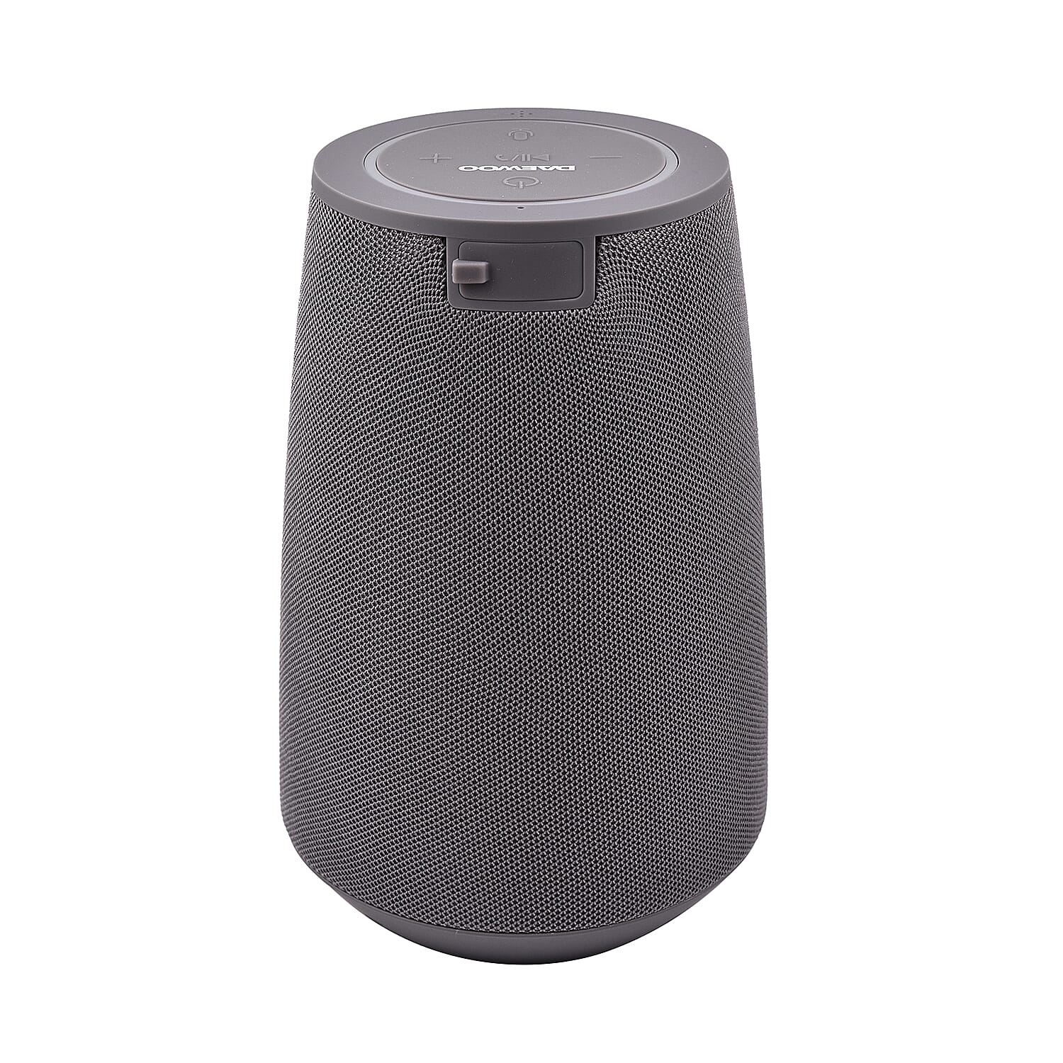 Light Up Bluetooth Fabric Speaker - Grey 7518019 1