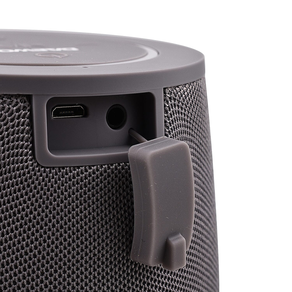 Light Up Bluetooth Fabric Speaker - Grey 7518019 3