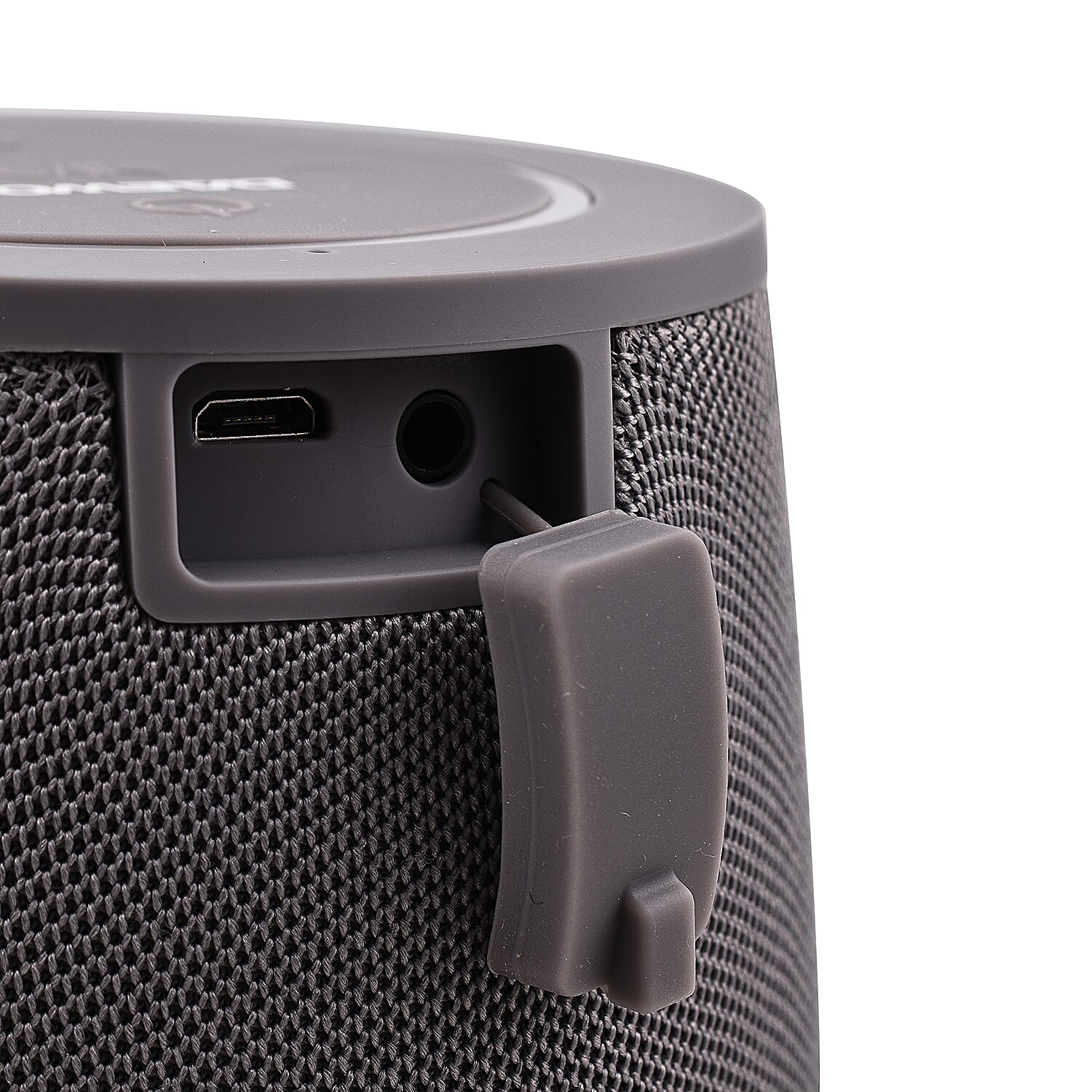 Light Up Bluetooth Fabric Speaker - Grey 7518019 3
