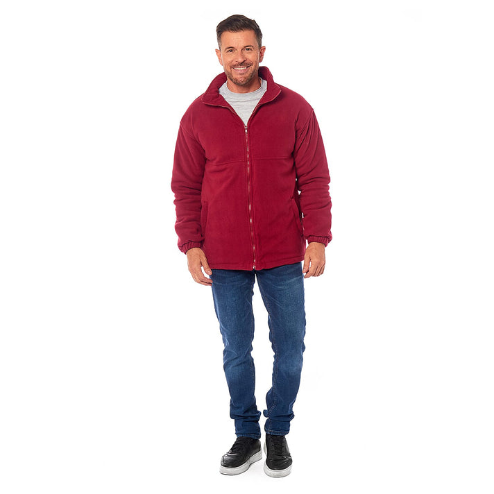 Padded Deep Filled Fleeced Unisex Jacket With Zip Pockets 7707038 1
