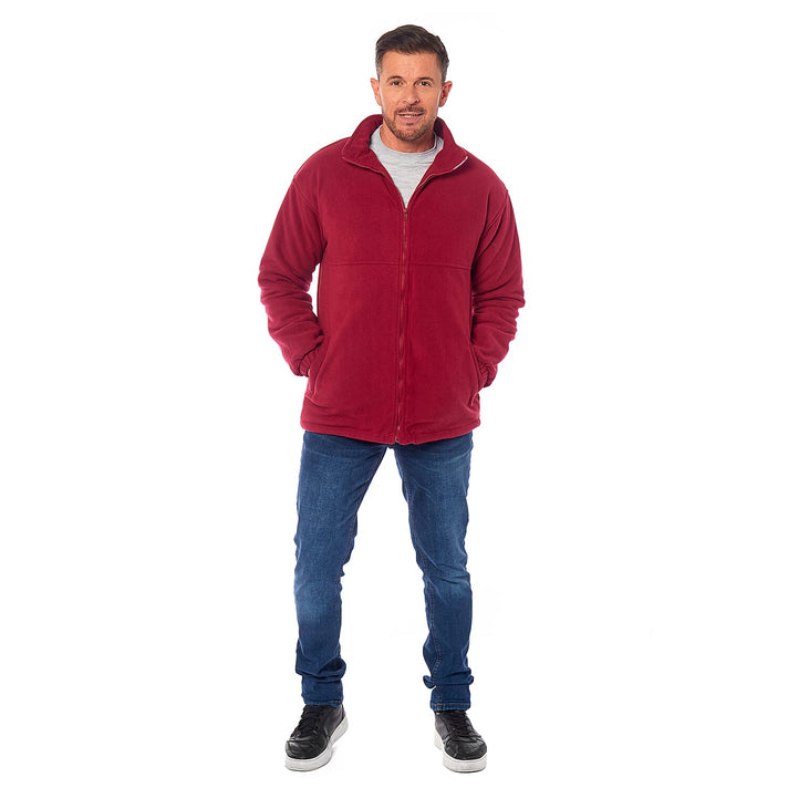 Padded Deep Filled Fleeced Unisex Jacket With Zip Pockets 7707038 2