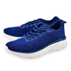 Lightweight Lace Up Orlando Mens Trainers (Size 10) - Blue