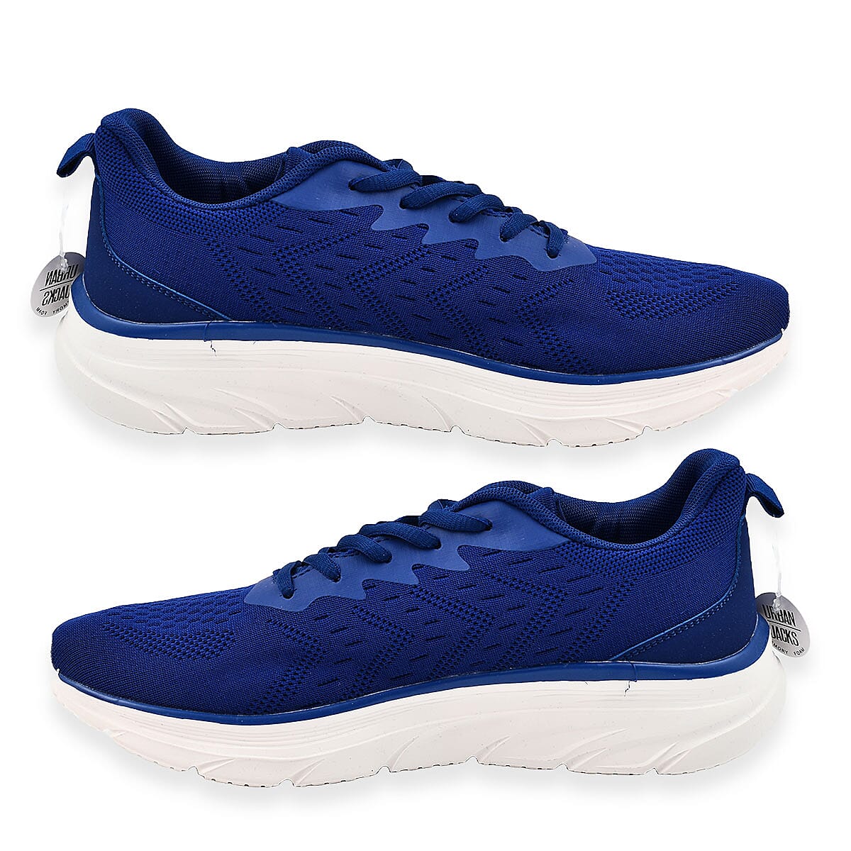 Lightweight Lace Up Orlando Mens Trainers (Size 10) - Blue 7765994 2