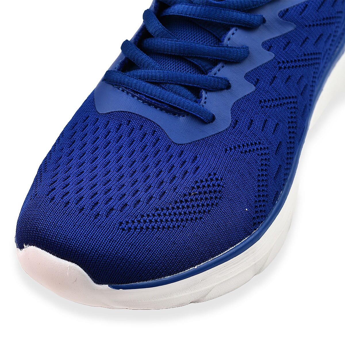 Lightweight Lace Up Orlando Mens Trainers (Size 10) - Blue 7765994 4