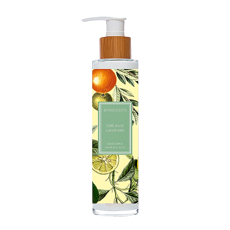 Laurelle Divine Scents - Lime, Basil &amp; Mandarin Hand Lotion 150ml 7128455 4