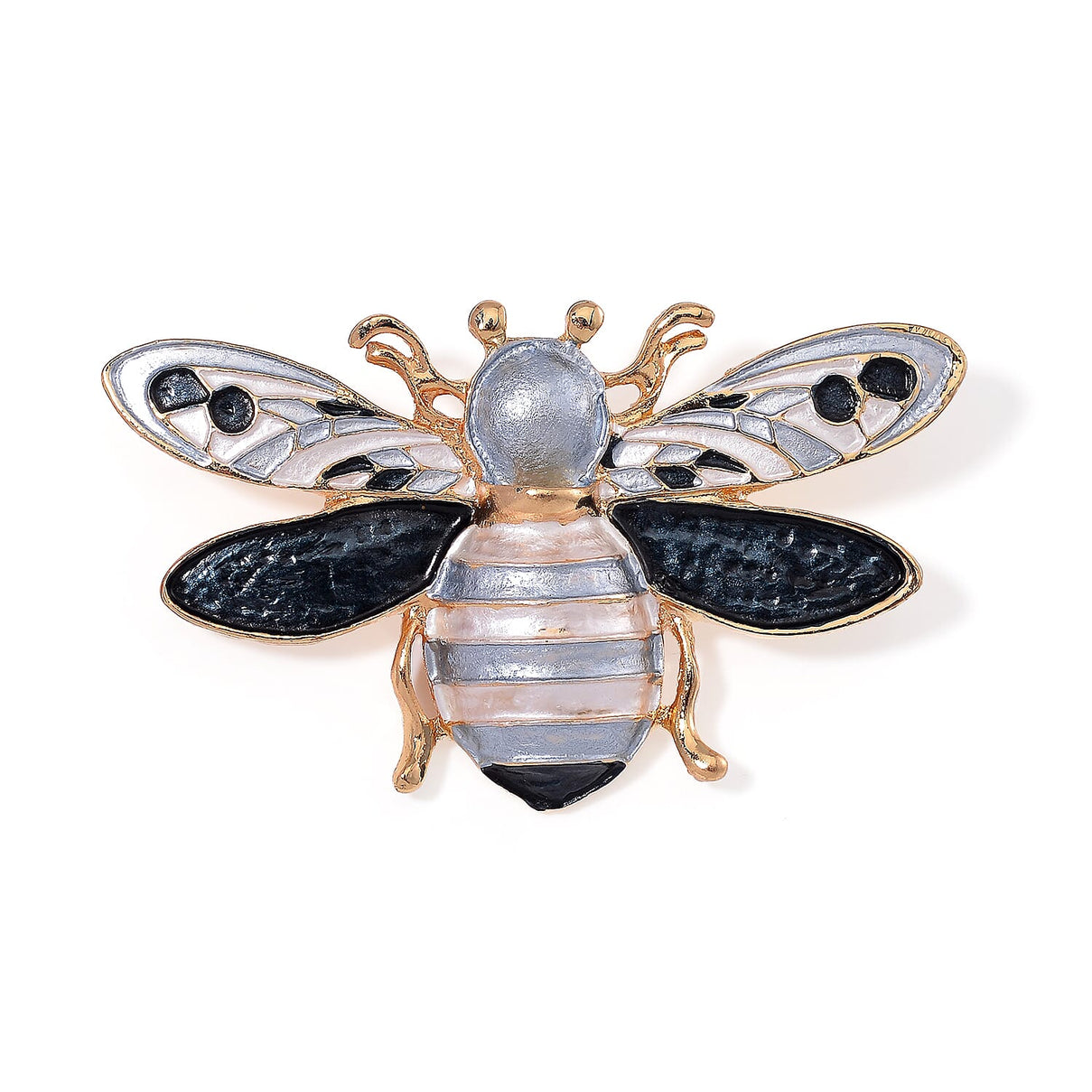 Limited Edition Enamelled Bee Brooch 7875944 0