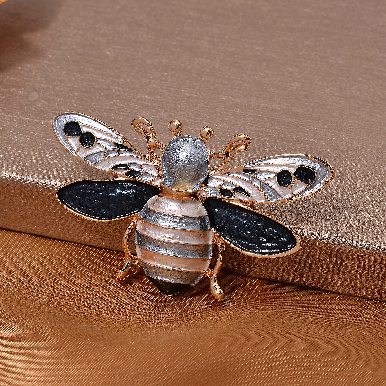 Limited Edition Enamelled Bee Brooch 7875944 2