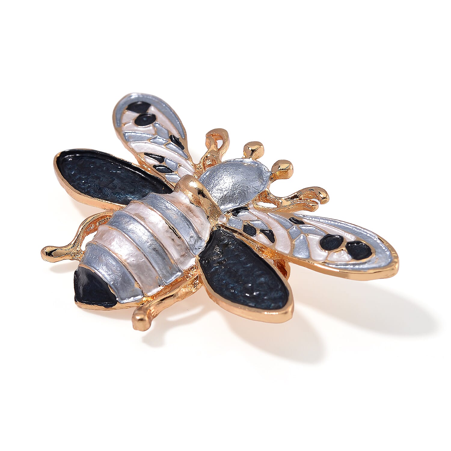 Limited Edition Enamelled Bee Brooch 7875944 3
