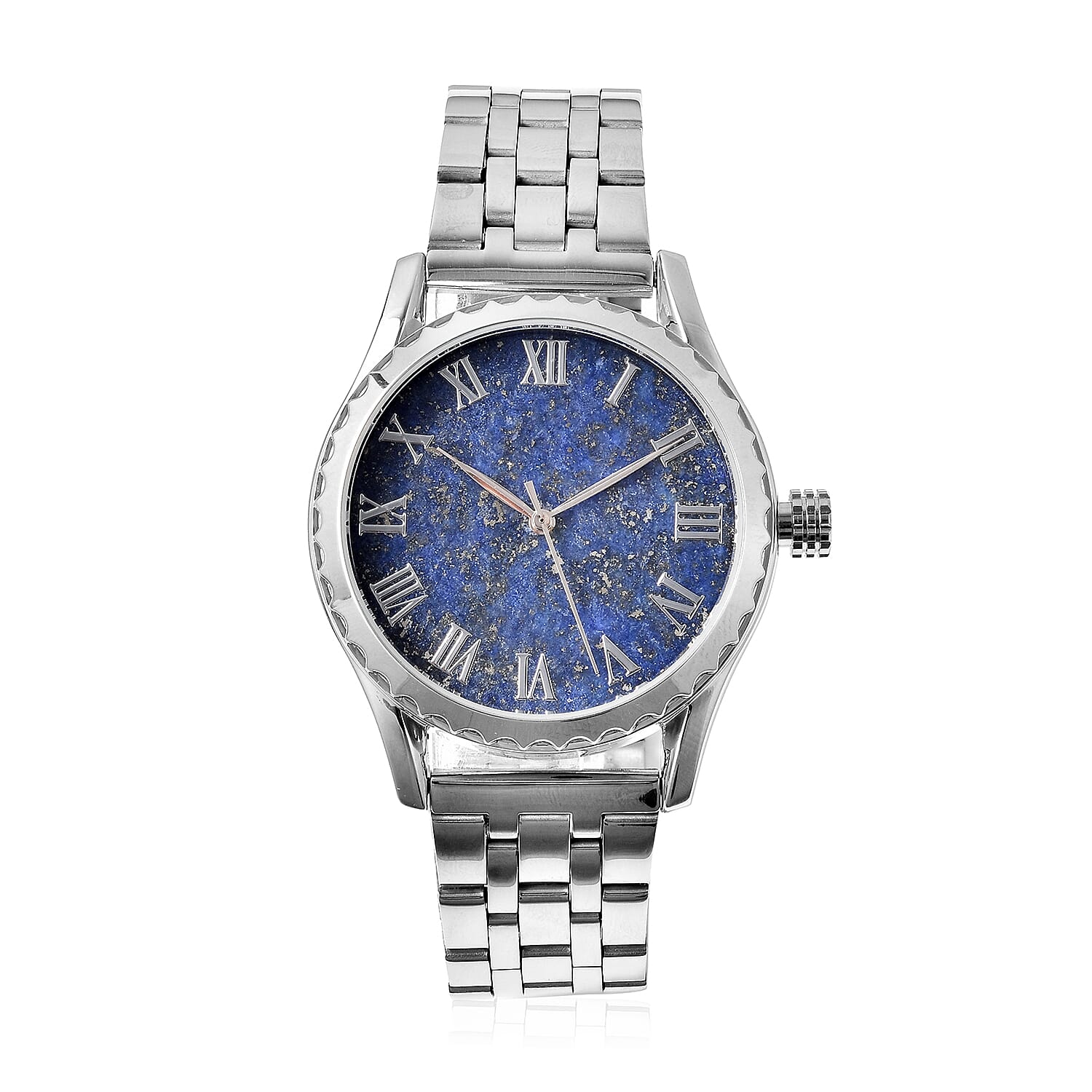Limited Edition Genoa Automatic Movement Lapis Lazuli Dial Water Resistant Watch With Exhibition Back 6016815 0