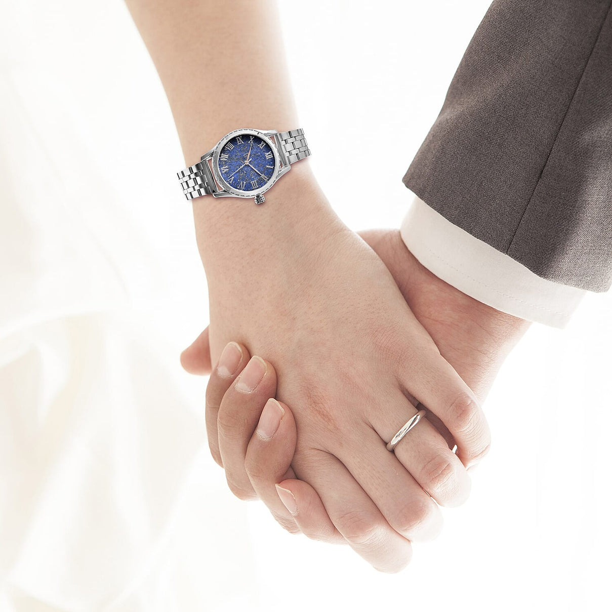 Limited Edition Genoa Automatic Movement Lapis Lazuli Dial Water Resistant Watch With Exhibition Back 6016815 1