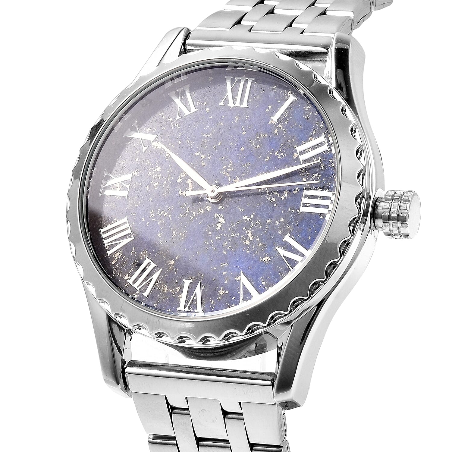 Limited Edition Genoa Automatic Movement Lapis Lazuli Dial Water Resistant Watch With Exhibition Back 6016815 2