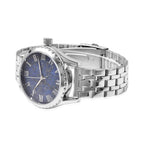 Limited Edition Genoa Automatic Movement Lapis Lazuli Dial Water Resistant Watch With Exhibition Back