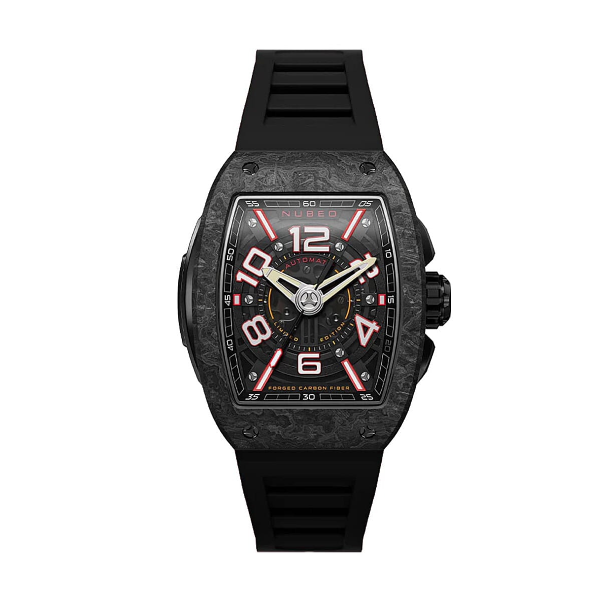 Limited-Edition NUBEO Nubeo Odyssey Triple Time Zone Chronograph Menâ€™s Watch 7736991 0