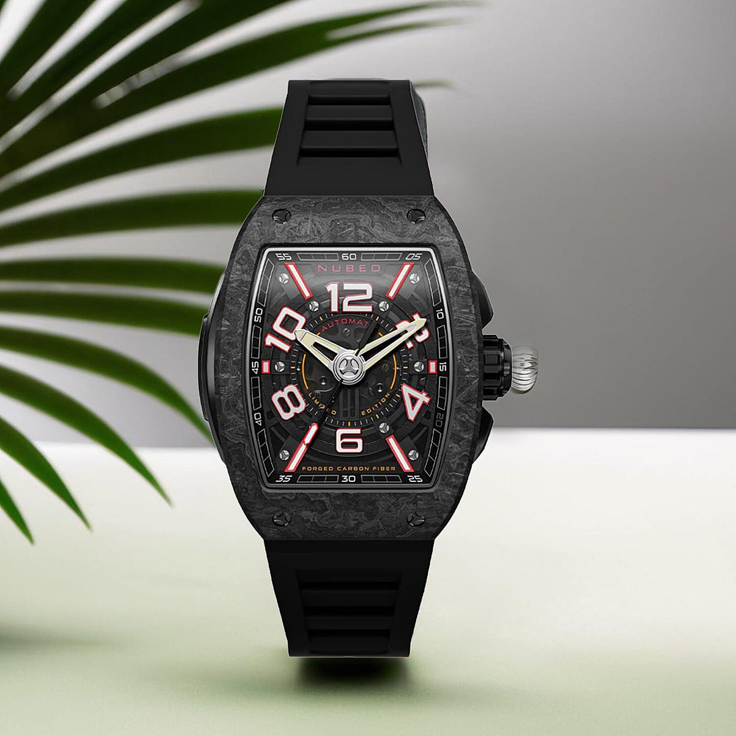 Limited-Edition NUBEO Nubeo Odyssey Triple Time Zone Chronograph Menâ€™s Watch 7736991 2