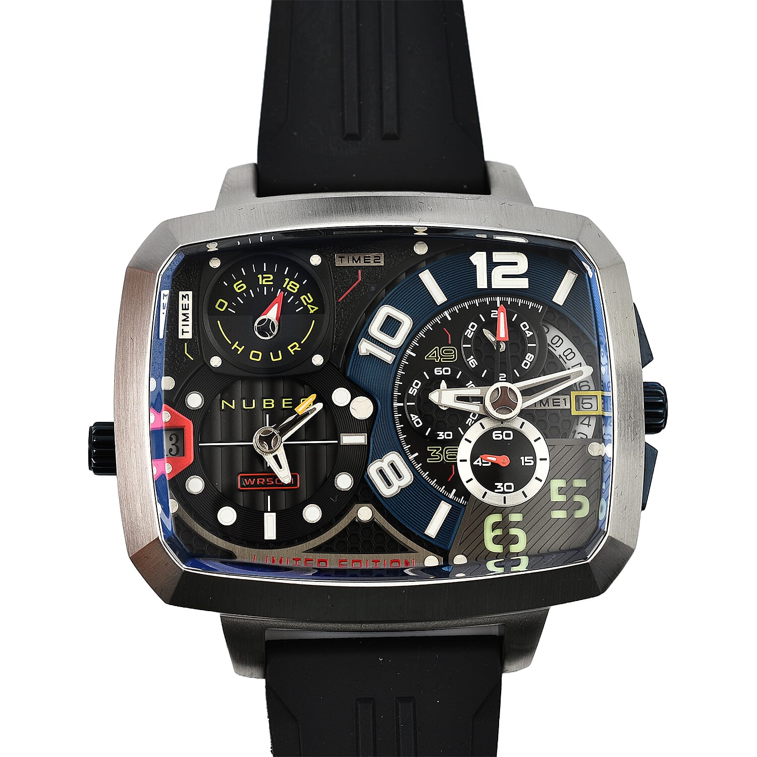Limited-Edition - Nubeo Odyssey Triple Time Zone Chronograph 7737029 1