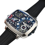 Odyssey Triple Time Zone Chronograph Limited Edition Mens Watch - Navy
