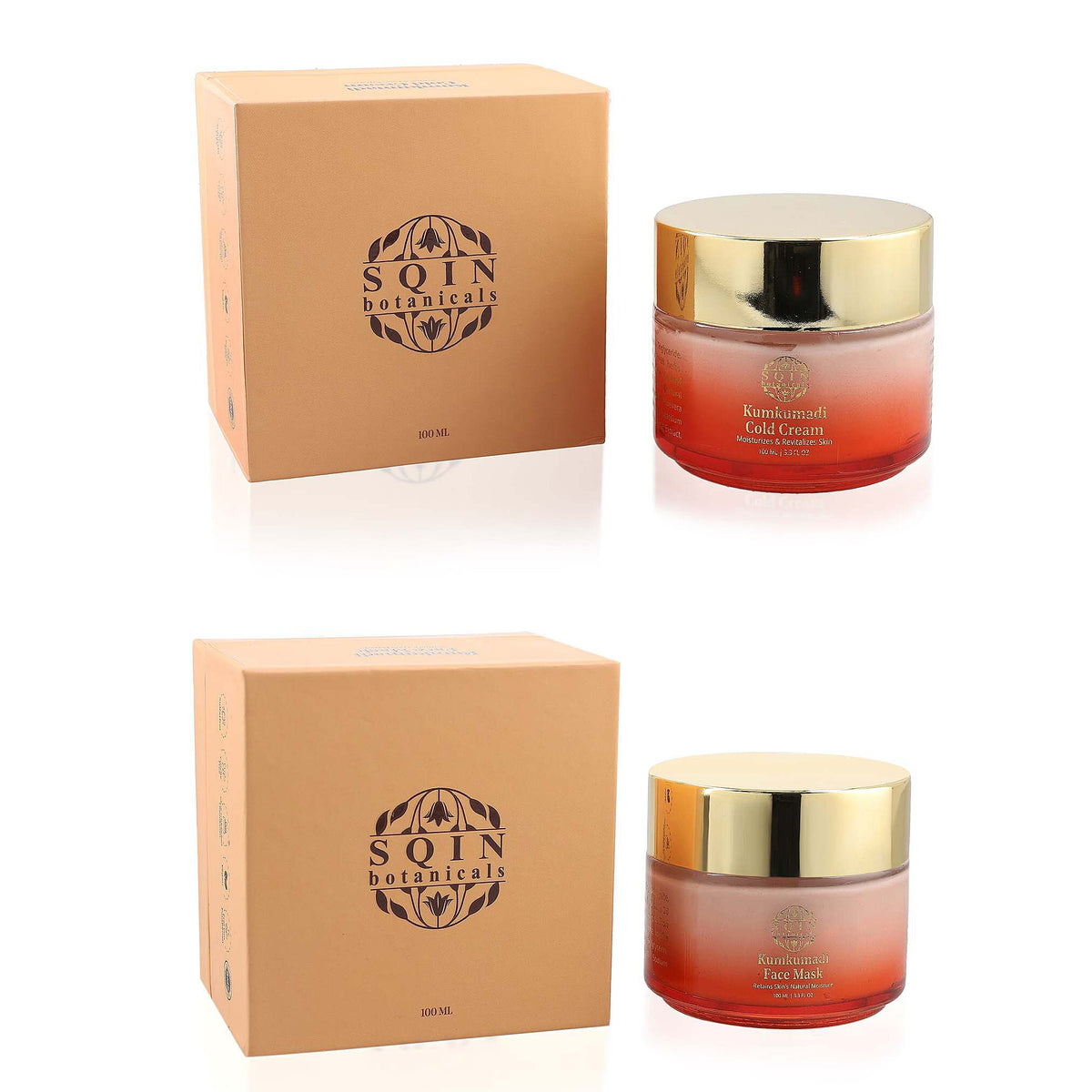 Limited Time Deal- Kumkumadi Cold Cream 100ML With Kumkumadi Face Mask 100ML 221224279 0