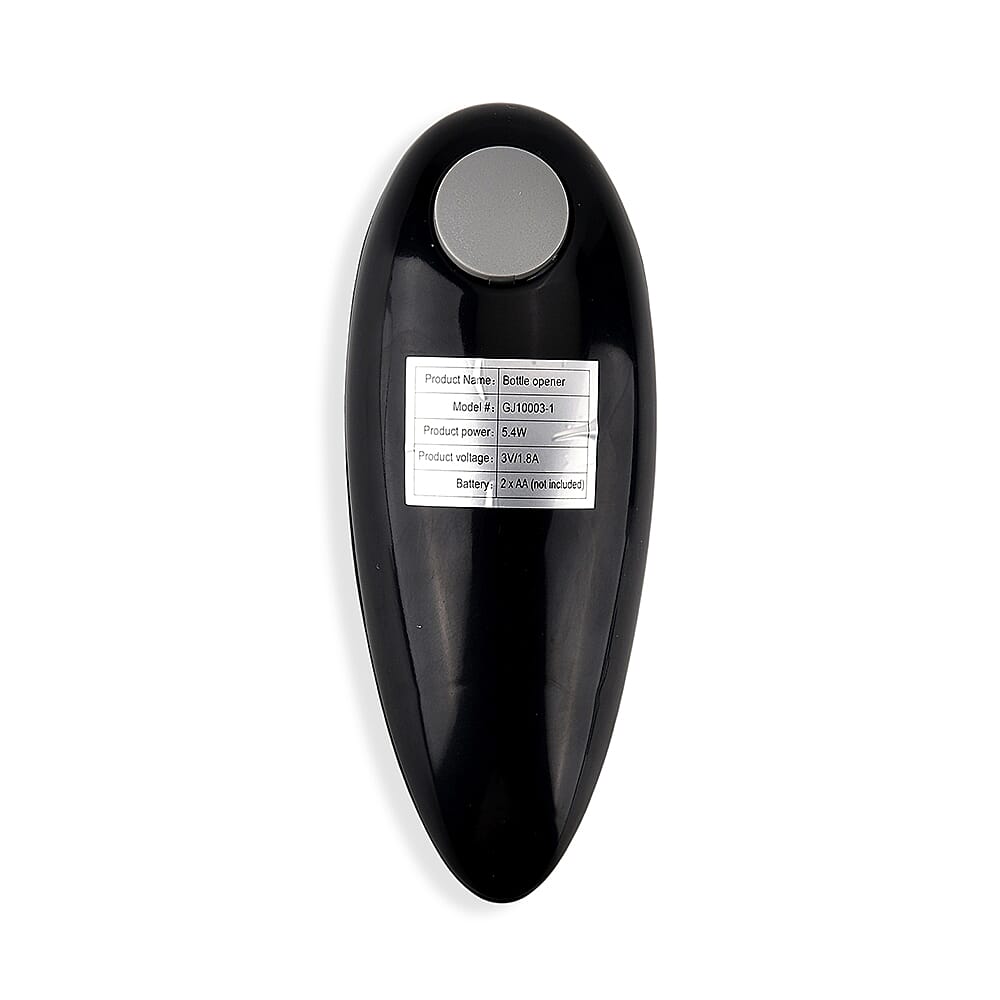 Livmore Automatic Can Opener - Battery Operated (2 x AA not inc) - Black 8363451 0