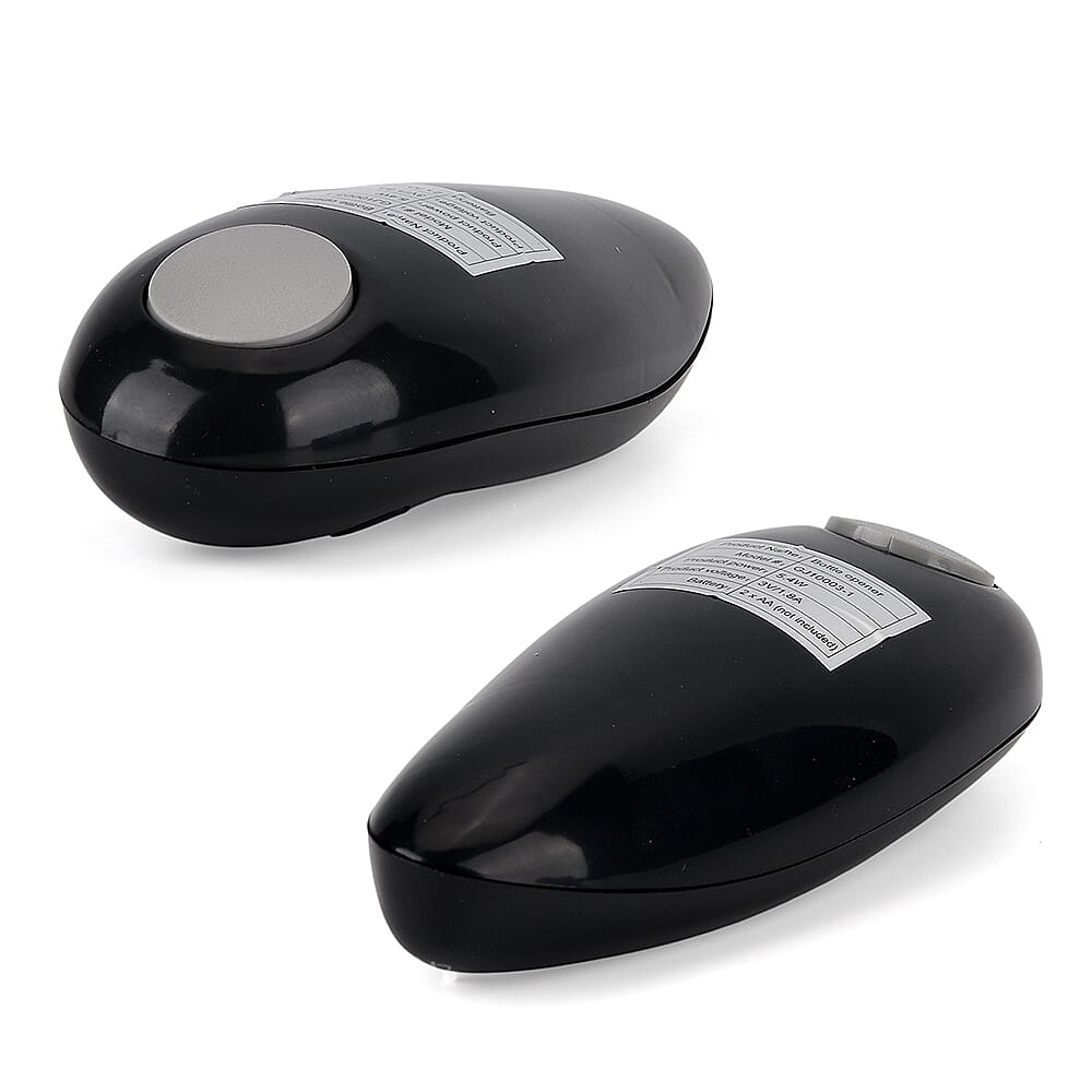 Livmore Automatic Can Opener - Battery Operated (2 x AA not inc) - Black 8363451 8