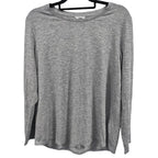 Long Sleeves Casual Jersey Tops (Size 20) - Grey