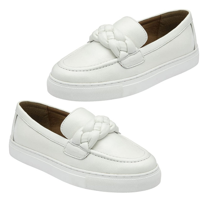 Lotus Women's Bertie Braided Detail Casual Loafers 8206950 1