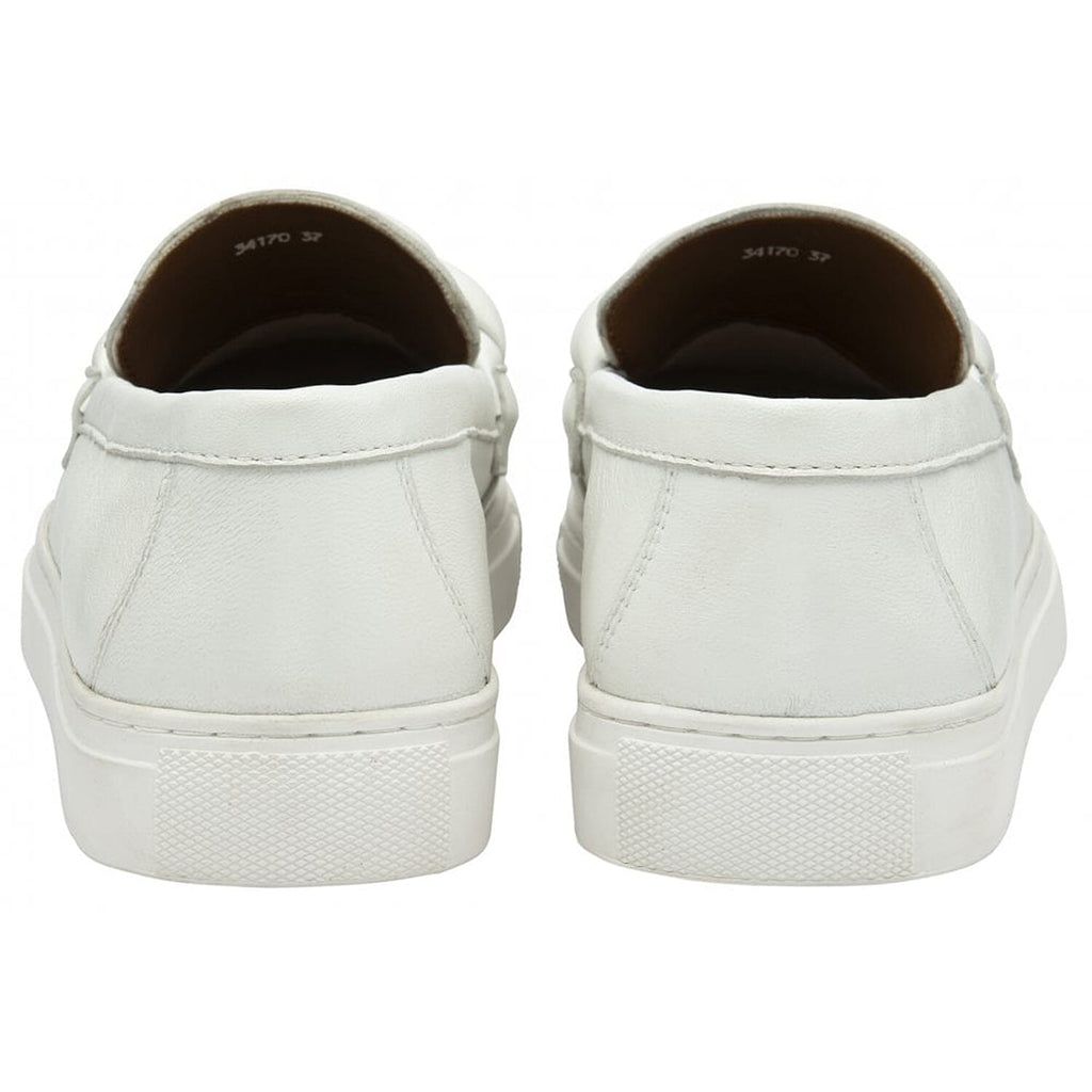 Lotus Women's Bertie Braided Detail Casual Loafers (Size 5) - White