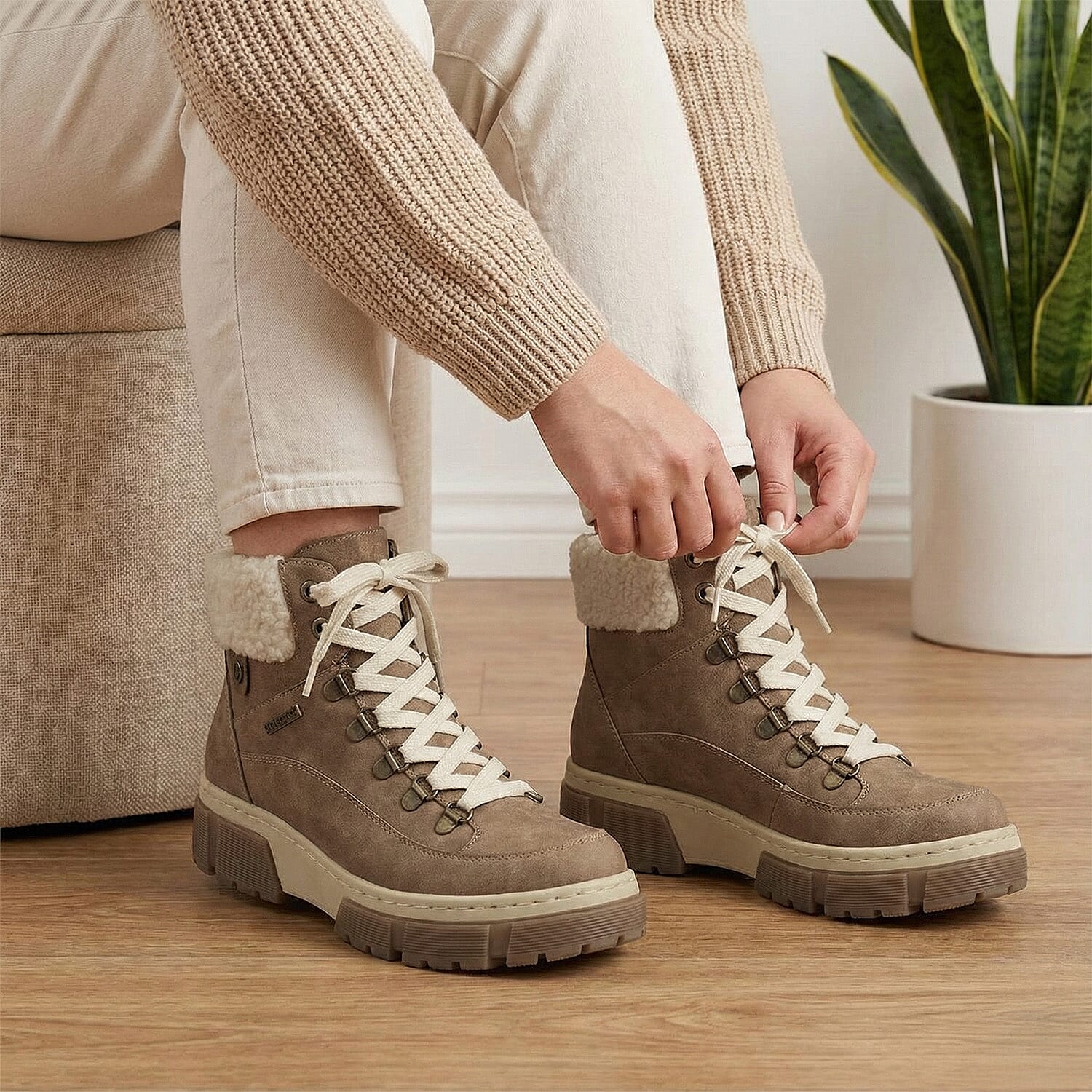 Lotus Conniston Waterproof Leather Ankle Boot (Size 3) - Tan 8358733 3