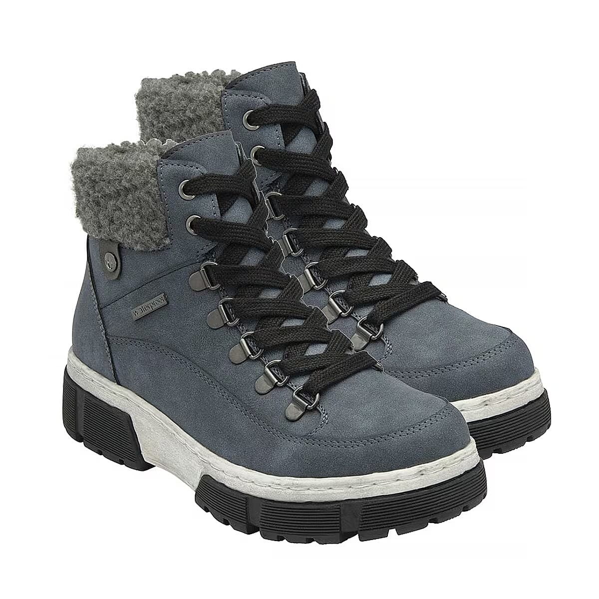 Lotus Conniston Waterproof Leather Ankle Boot (Size 5) - Blue V32514689 0