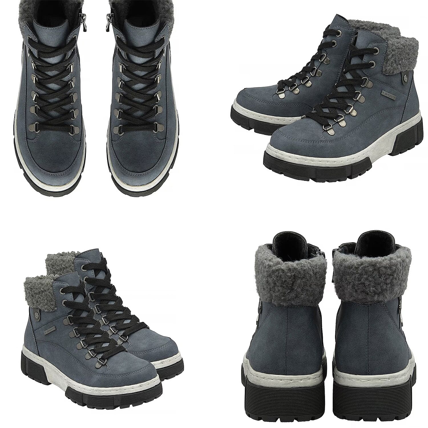 Lotus Conniston Waterproof Leather Ankle Boot (Size 5) - Blue V32514689 4