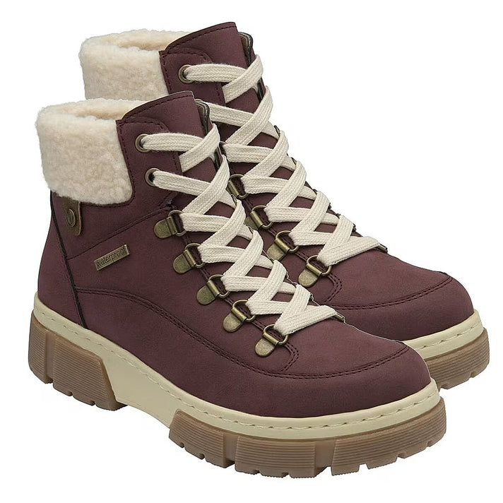 Lotus Conniston Waterproof Leather Ankle Boot (Size 5) - Bordo 8358721 1