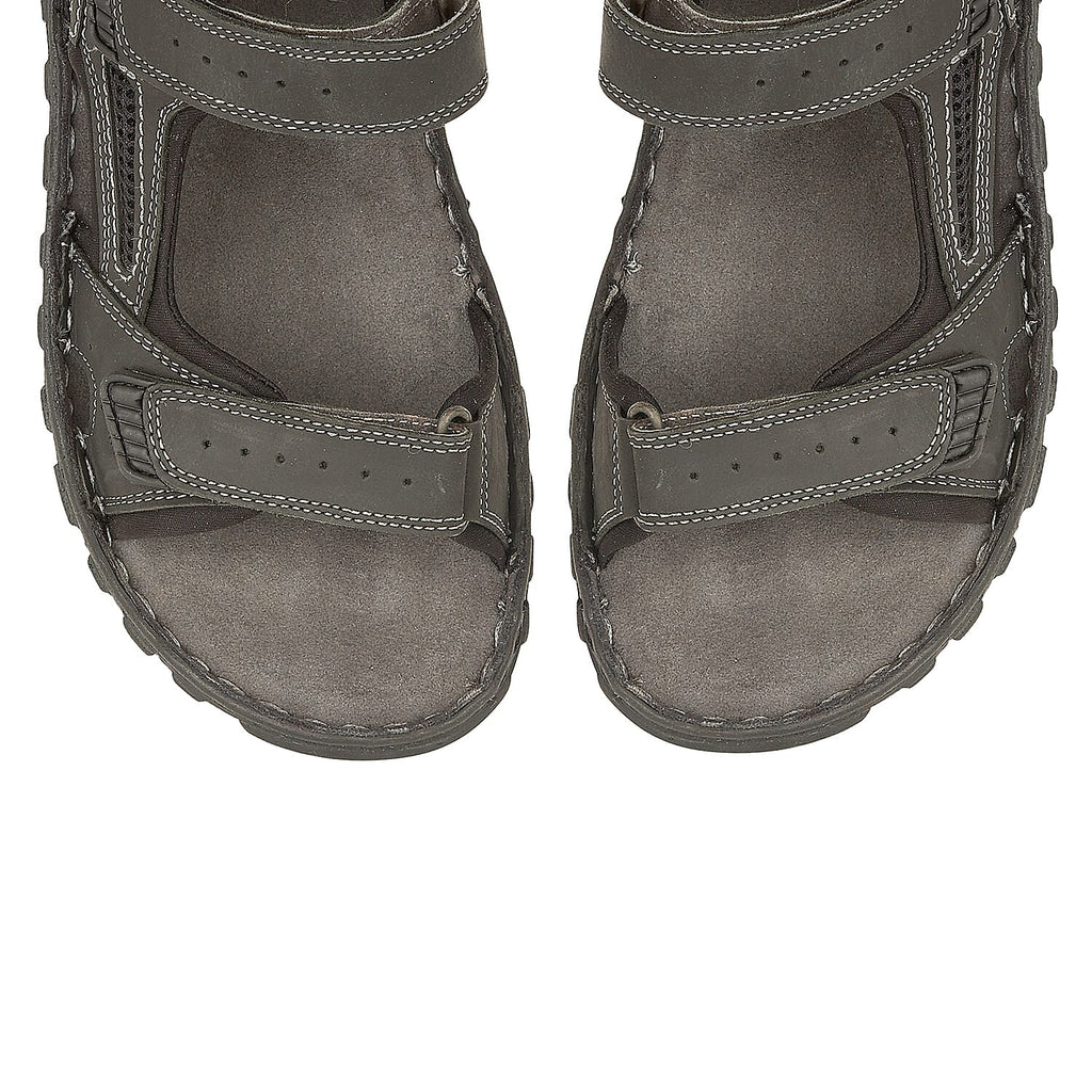 Lotus Douglas Mens Strap Sandals (Size 8) - Black