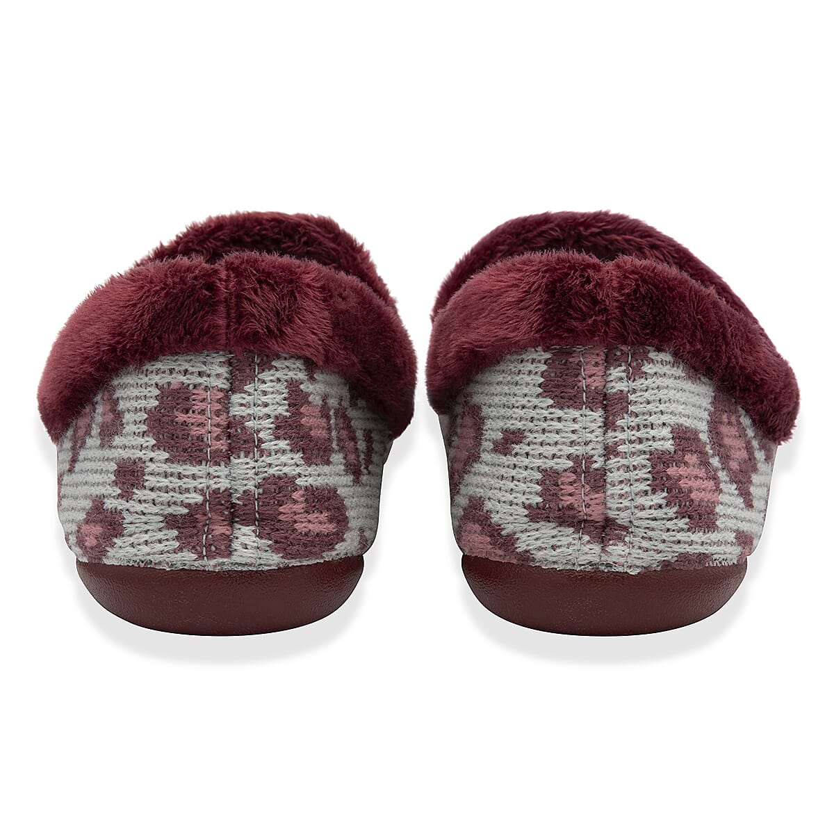 Lotus Feliciana Leopard Print MuleÂ Slippers (Size 3) - Bordo 8357356 3