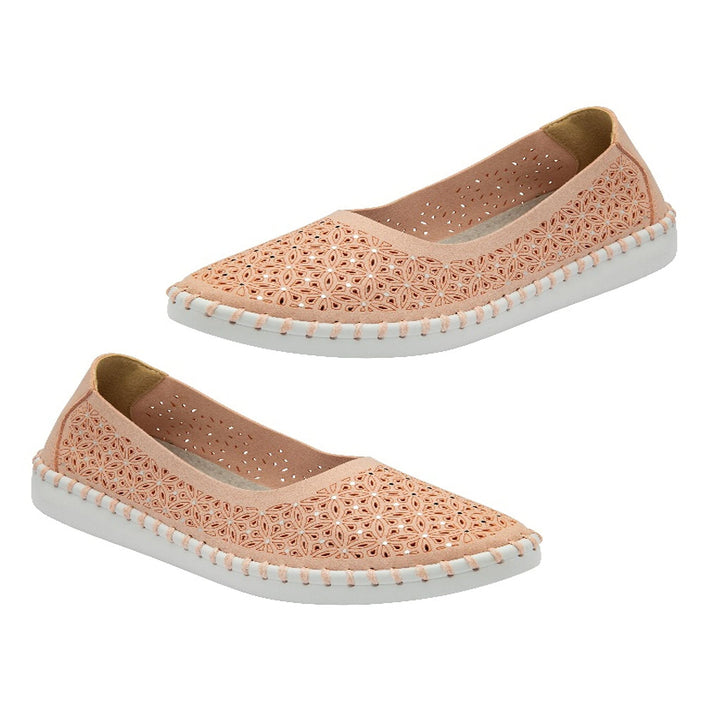 Lotus Ladies Pink Ewelina Slip-On-Shoes 8177951 1
