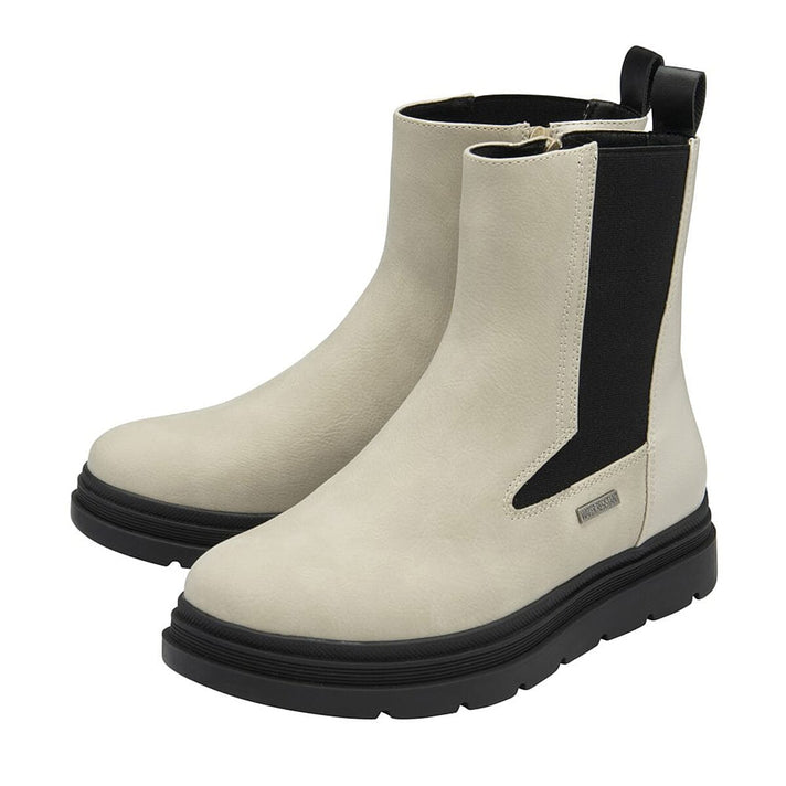 Lotus Monty Ladies Ankle Boot  (Size 3) - Winter White 8378471 2
