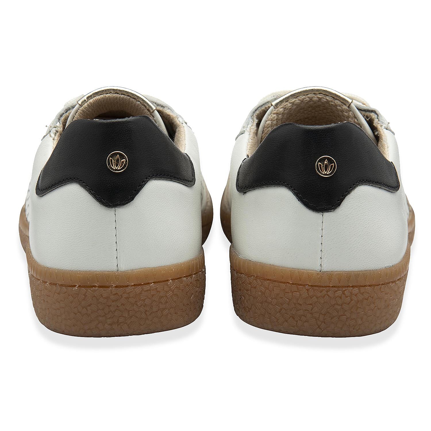 Lotus Frapporta Women Leather Retro Style Lace-Up Casual Shoes (Size 4) - Ecru 8503258 3
